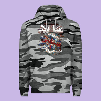 Asking Alexandria Flag Premium Hoodie Designed By Artisfamous