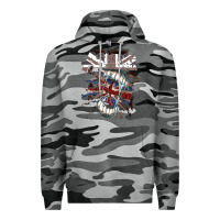 Slate Camo asking alexandria flag Premium Hoodie - artisFamous