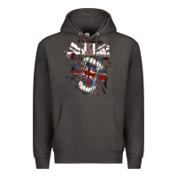 Smoke asking alexandria flag Premium Hoodie - artisFamous