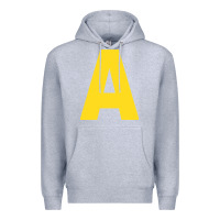 Heather Grey letter a chipmunk christmas Premium Hoodie - artisFamous