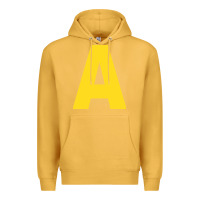 Mustard letter a chipmunk christmas Premium Hoodie - artisFamous