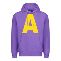 Purple letter a chipmunk christmas Premium Hoodie - artisFamous