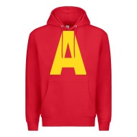 Red letter a chipmunk christmas Premium Hoodie - artisFamous