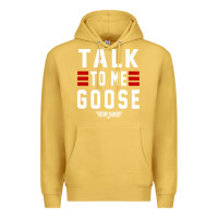 Antique Gold top gun talk to me goose distressed Premium Hoodie - artisFamous