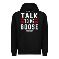 Black top gun talk to me goose distressed Premium Hoodie - artisFamous