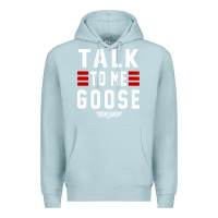 Blue Mist top gun talk to me goose distressed Premium Hoodie - artisFamous