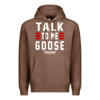 Chestnut top gun talk to me goose distressed Premium Hoodie - artisFamous