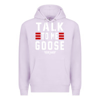 Lilac top gun talk to me goose distressed Premium Hoodie - artisFamous