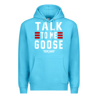 Ocean Blue top gun talk to me goose distressed Premium Hoodie - artisFamous