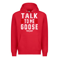 Red top gun talk to me goose distressed Premium Hoodie - artisFamous