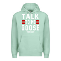 Seafoam top gun talk to me goose distressed Premium Hoodie - artisFamous