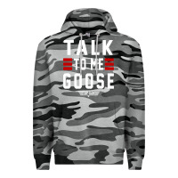 Slate Camo top gun talk to me goose distressed Premium Hoodie - artisFamous