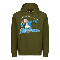 Army Green vatican city hailmarys Premium Hoodie - artisFamous