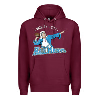 Burgundy vatican city hailmarys Premium Hoodie - artisFamous