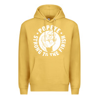 Antique Gold strong to the finish Premium Hoodie - artisFamous