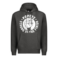 Strong To The Finish Premium Hoodie | Teevron