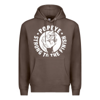 Coffee strong to the finish Premium Hoodie - artisFamous