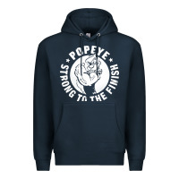 Navy strong to the finish Premium Hoodie - artisFamous