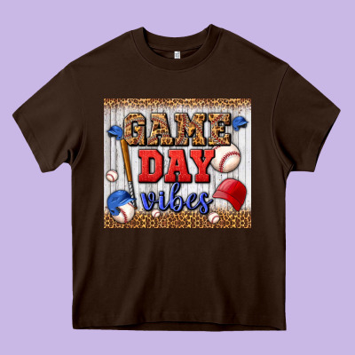 Game Day Vibes Tumbler Heavy Core Tee Designed By Bundleandbundleshop