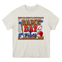 Cream game day vibes tumbler Heavy Core Tee - BundleAndBundleShop