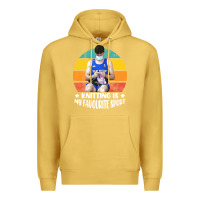 Antique Gold tom daley knitting is my favourite sport  3 Premium Hoodie - artisFamous