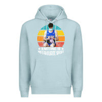 Blue Mist tom daley knitting is my favourite sport  3 Premium Hoodie - artisFamous