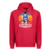 Cardinal tom daley knitting is my favourite sport  3 Premium Hoodie - artisFamous