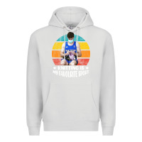 Dove Grey tom daley knitting is my favourite sport  3 Premium Hoodie - artisFamous