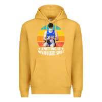 Mustard tom daley knitting is my favourite sport  3 Premium Hoodie - artisFamous
