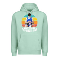 Seafoam tom daley knitting is my favourite sport  3 Premium Hoodie - artisFamous