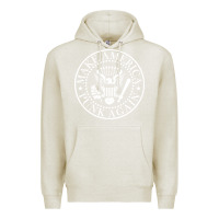 Oatmeal Heather funny make america punk again vintage rock seal Premium Hoodie - artisFamous