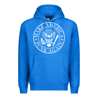 True Royal funny make america punk again vintage rock seal Premium Hoodie - artisFamous