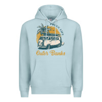 Blue Mist outer banks pogue life. Premium Hoodie - artisFamous