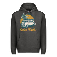 Charcoal Heather outer banks pogue life. Premium Hoodie - artisFamous