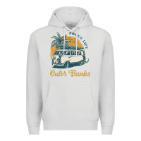 Dove Grey outer banks pogue life. Premium Hoodie - artisFamous