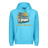 Ocean Blue outer banks pogue life. Premium Hoodie - artisFamous