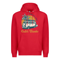 Red outer banks pogue life. Premium Hoodie - artisFamous