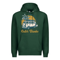 Sports Green outer banks pogue life. Premium Hoodie - artisFamous
