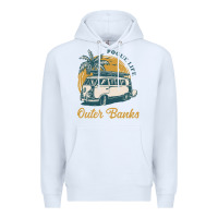 White outer banks pogue life. Premium Hoodie - artisFamous