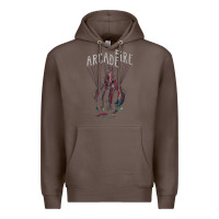 Coffee arcade fire hand Premium Hoodie - artisFamous