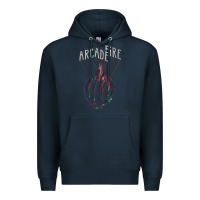Navy arcade fire hand Premium Hoodie - artisFamous