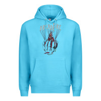 Ocean Blue arcade fire hand Premium Hoodie - artisFamous