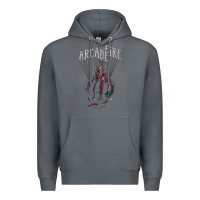 Rock arcade fire hand Premium Hoodie - artisFamous