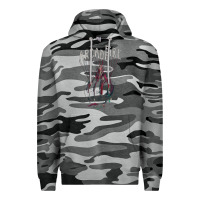 Slate Camo arcade fire hand Premium Hoodie - artisFamous