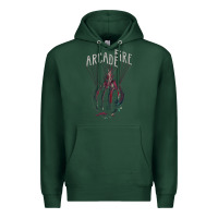 Sports Green arcade fire hand Premium Hoodie - artisFamous