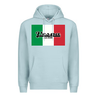 Blue Mist vespa motorcycle Premium Hoodie - artisFamous