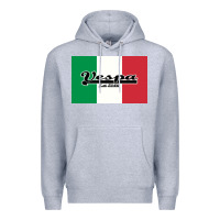 Heather Grey vespa motorcycle Premium Hoodie - artisFamous