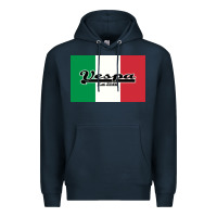 Navy vespa motorcycle Premium Hoodie - artisFamous