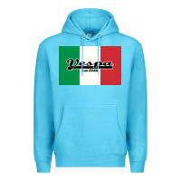 Ocean Blue vespa motorcycle Premium Hoodie - artisFamous