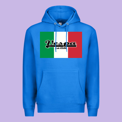 Vespa Motorcycle Premium Hoodie Designed By Artisfamous